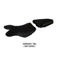 HOUSSE DE SELLE COMPATIBLE SUZUKI GSR 750 (10-17) MODÈLE SIENA 2 - Logo : AVEC LOGO, Couleur : ROUGE, Type : CONFORT
