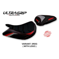 HOUSSE DE SELLE COMPATIBLE SUZUKI GSX S 1000 (21-22) MODÈLE LINDI SPECIAL COLOR - Logo : AVEC LOGO, Type : ULTRAGRIP, Couleur : BLANC BLEU