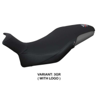 HOUSSE DE SELLE COMPATIBLE SUZUKI KATANA (19-22) MODÈLE NUS - Logo : SANS LOGO, Couleur : GRIS GRIS, Type : STANDARD