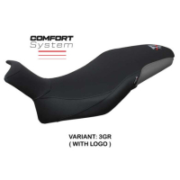 HOUSSE DE SELLE COMPATIBLE SUZUKI KATANA (19-22) MODÈLE NUS - Logo : SANS LOGO, Couleur : ARGENT, Type : STANDARD