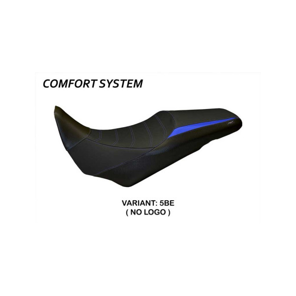 HOUSSE DE SELLE COMPATIBLE SUZUKI V-STROM 1000 (14-19) MODÈLE PALERME - Couleur : BLANC, Type : STANDARD, Logo : SANS LOGO
