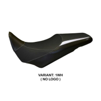 HOUSSE DE SELLE COMPATIBLE SUZUKI V-STROM 1000 (14-19) MODÈLE PALERME - Couleur : BLANC, Type : STANDARD, Logo : SANS LOGO
