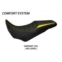 HOUSSE DE SELLE COMPATIBLE SUZUKI V-STROM 1000 (14-19) MODÈLE PALERME - Logo : SANS LOGO, Couleur : JAUNE, Type : STANDARD