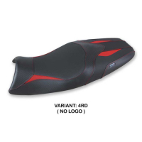 HOUSSE DE SELLE COMPATIBLE TRIUMPH SPEED TRIPLE (05-10) MODÈLE JORGE - Logo : SANS LOGO, Couleur : ORANGE, Type : STANDARD