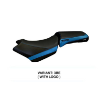 HOUSSE DE SELLE COMPATIBLE TRIUMPH TIGER 1200 (18-21) MODÈLE VENEZIA 1 - Couleur : BLANC, Type : STANDARD, Logo : AVEC LOGO