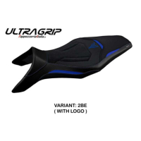 HOUSSE DE SELLE COMPATIBLE YAMAHA MT-09 (13-20) MODÈLE ASHA - Logo : AVEC LOGO, Couleur : NOIR, Type : STANDARD
