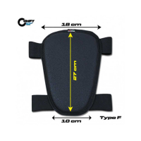 MOUSSE DE SELLE UNIVERSEL TAPPEZZERIA - TAILLE MOUSSE : haut de selle 25 cm, Modèle : CLASSIC