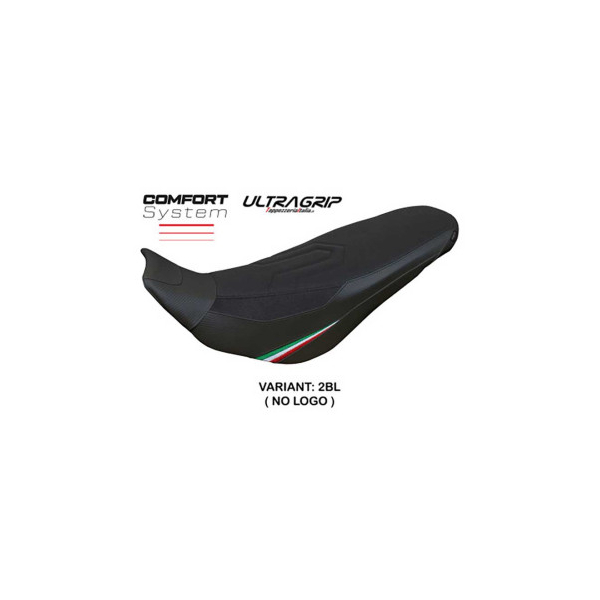 HOUSSE DE SELLE COMPATIBLE DUCATI DESERT X 22/23 MODELE KEREN - Logo : AVEC LOGO, Couleur : ROUGE, Type : ULTRAGRIP