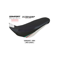 HOUSSE DE SELLE COMPATIBLE DUCATI DESERT X 22/23 MODELE KEREN - Logo : AVEC LOGO, Couleur : ROUGE, Type : ULTRAGRIP