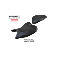 HOUSSE DE SELLE COMPATIBLE NINJA 400 18/23 MODELE RIBERA - Couleur : VERT, Type : STANDARD, Logo : AVEC LOGO