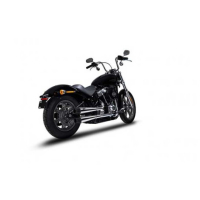 SILENCIEUX ZARD HARLEY DAVIDSON SOFTAIL M8 - Options : noir, Version : racing, Embout : embout inox, Matière : inox