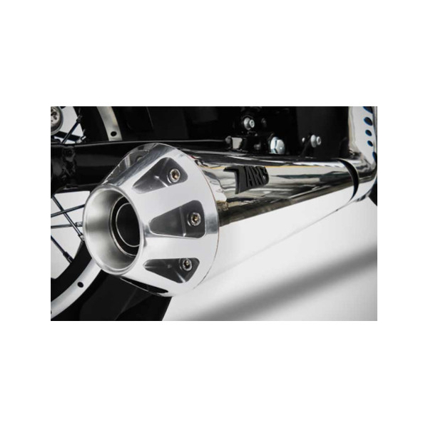 LIGNE COMPLETE ZARD CONIQUE HARLEY DAVIDSON SPORTSTER - Options : sans option, Matière : inox, Embout : embout aluminium, Version : homologué