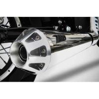 LIGNE COMPLETE ZARD CONIQUE HARLEY DAVIDSON SPORTSTER - Options : noir, Matière : inox, Embout : embout aluminium, Version : homologué 