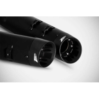 SILENCIEUX ZARD HARLEY DAVIDSON TOURING M8 - Options : noir, Matière : inox, Embout : embout aluminium, Version : homologué 