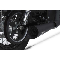 LIGNE COMPLETE ZARD SPORT HARLEY DAVIDSON SPORTSTER - Options : noir, Matière : inox, Embout : embout inox, Version : homologué
