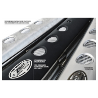 LIGNE COMPLETE ZARD CONIQUE HAUTE TRIUMPH SCRAMBLER 900 - CARBURATOR/INJECTION - Options : sans option, Matière : inox, Embout : embout inox, Version : homologué 