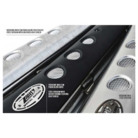 LIGNE COMPLETE ZARD CONIQUE HAUTE TRIUMPH SCRAMBLER 900 - CARBURATOR/INJECTION - Options : sans option, Matière : inox, Embout : embout inox, Version : homologué