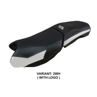 HOUSSE DE SELLE COMPATIBLE BMW R 1250 GS ADVENTURE 19-23 MODÈLE PERTH - Logo : AVEC LOGO, Couleur : JAUNE, Type : STANDARD