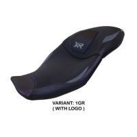 HOUSSE DE SELLE COMPATIBLE BMW S 1000 XR 20-23 MODÈLE DRESDEN - Logo : AVEC LOGO, Couleur : ROUGE-BLEU, Type : STANDARD