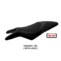 HOUSSE DE SELLE COMPATIBLE CAGIVA RAPTOR 650-1000 00-07 MODÈLE ERACLEA - Couleur : ROUGE, Type : STANDARD, Logo : AVEC LOGO