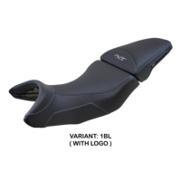HOUSSE DE SELLE COMPATIBLE HONDA NT 1100 21-23 MODÈLE MIYAGI - Logo : AVEC LOGO, Couleur : GRIS GRIS, Type : STANDARD