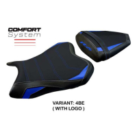 HOUSSE DE SELLE COMPATIBLE YAMAHA R6 06-07 MODÈLE AICHI - Couleur : BLANC, Type : STANDARD, Logo : AVEC LOGO
