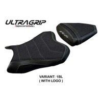HOUSSE DE SELLE COMPATIBLE YAMAHA R6 06-07 MODÈLE AICHI - Logo : AVEC LOGO, Couleur : NOIR, Type : ULTRAGRIP
