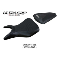 HOUSSE DE SELLE COMPATIBLE YAMAHA R25 14-20 MODÈLE ERACLEA - Logo : AVEC LOGO, Couleur : BLANC, Type : ULTRAGRIP 