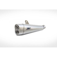 LIGNE COMPLETE ZARD SHORT BASSE TRIUMPH T100, THRUXTON 900 - CARBURATOR/INJ - Options : sans option, Matière : inox, Embout : embout inox, Version : homologué