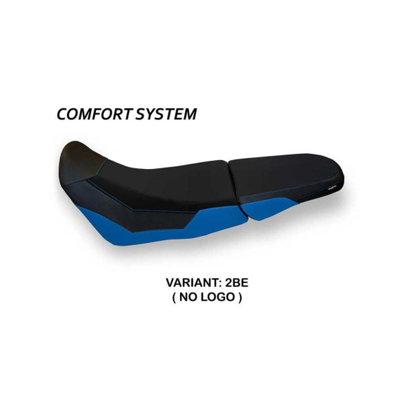 HOUSSE DE SELLE COMPATIBLE HONDA AFRICA TWIN 1000 ADVENTURE (18-19) MODÈLE GAND - Logo : SANS LOGO, Couleur : NOIR, Type : CONFORT CHAUFFANTE