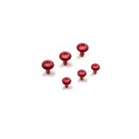 KIT VIS CARENAGE CNC RACING - Couleur : ROUGE