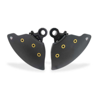PROTECTION CARBONE SYSTEME REFROIDISSEMENT FREIN AVANT - Couleur : NOIR, Finition : CARBONE BRILLANT