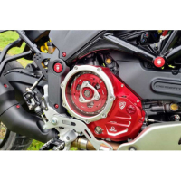 CARTER TRANSPARENT EMBRAYAGE A BAIN D HUILE DUCATI PRAMAC - Couleur : OR/SILVER