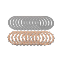 KIT DISQUES COMPLETS D'EMBRAYAGE REMPLACEMENT MASTER TECH 12 DENTS FRITTÉS 