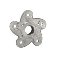 FLASQUE PORTE COURONNE DUCATI TITANE 