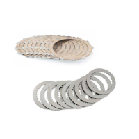 KIT DISQUES EMBRAYAGE DUCATI OEM LISSE ET GARNIS ACIER 