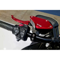 KIT BOUCHON BOCAL LIQUIDE CNC RACING TOUCH BICOLOR DUCATI - Couleur : NOIR