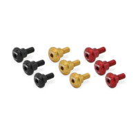 KIT VISSERIE COUVRE CADRE CNC RACING DUCATI - Couleur : ROUGE 