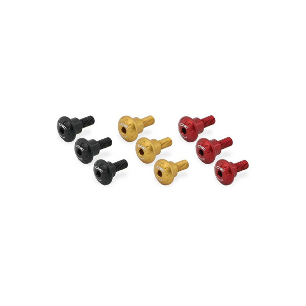 KIT VISSERIE COUVRE CADRE CNC RACING DUCATI - Couleur : ROUGE