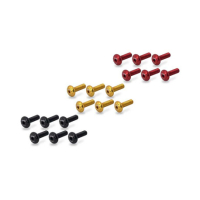 KIT VISSERIE COUVRE CULASSE CNC RACING DUCATI - Couleur : ROUGE 