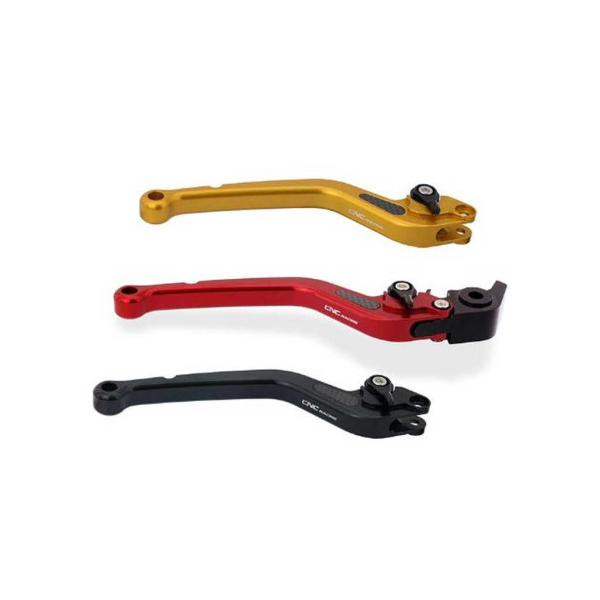 LEVIER DE FREIN LONG FIXE CNC RACING - Couleur : ROUGE