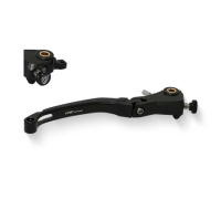 LEVIER DE FREIN RACE LONG REPLIABLE CNC RACING - Couleur : ROUGE