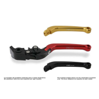 LEVIER EMBRAYAGE LONG REPLIABLE CNC RACING - Couleur : ROUGE 