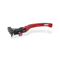 LEVIER EMBRAYAGE RACE LONG REPLIABLE CNC RACING - Couleur : ROUGE