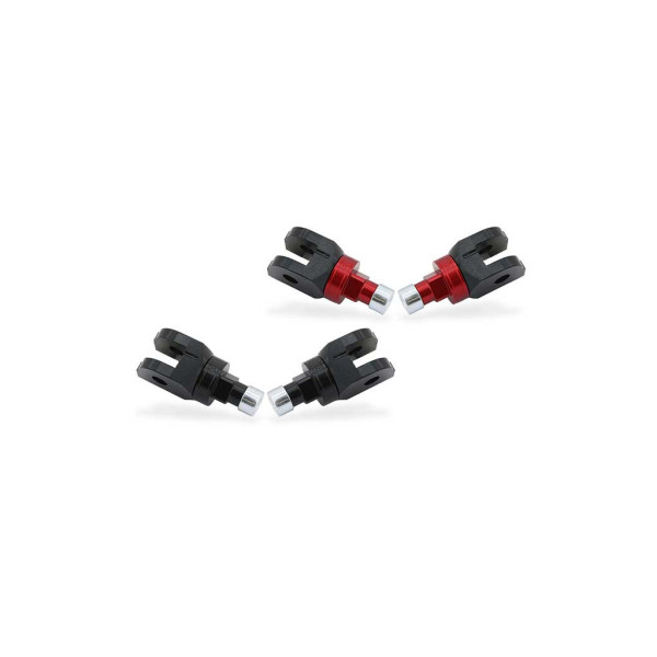 REPOSE-PIEDS CONDUCTEUR CNC RACING POUR DUCATI MULTISTRADA - Couleur : NOIR