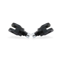 REPOSE-PIEDS CONDUCTEUR CNC RACING POUR DUCATI MULTISTRADA - Couleur : NOIR