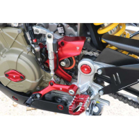 SELECTEUR EMBRAYAGE CNC RACING DUCATI - Couleur : ROUGE 