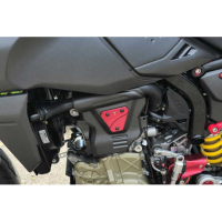 PROTECTION COUVRE CARTER GAUCHE CNC RACING DUCATI - Couleur : NOIR