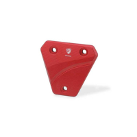 PROTECTION COUVRE CARTER GAUCHE CNC RACING DUCATI - Couleur : ROUGE