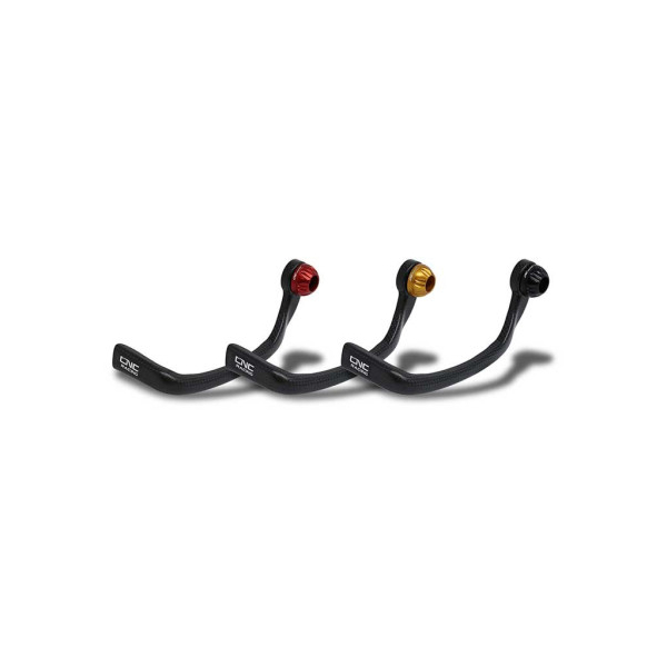 PROTECTION DE LEVIER EMBRAYAGE CARBONE BRILLANT CNC RACING - Couleur 1 : ROUGE